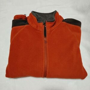 Mountain Equipment Co-op Brown Orange Men's Fleece Jacket Size M